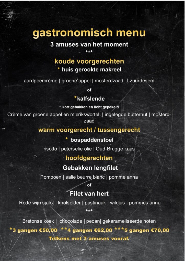 gastronomisch herfst