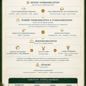 Elegant Eindejaarsmenu ()